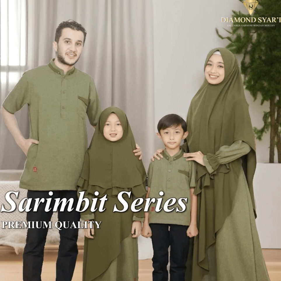KODE K65F Sarimbit Keluarga Lebaran 225 Terbaru Baju Lebaran 225 Couple Keluarga Koko Gamis RYYN ARM