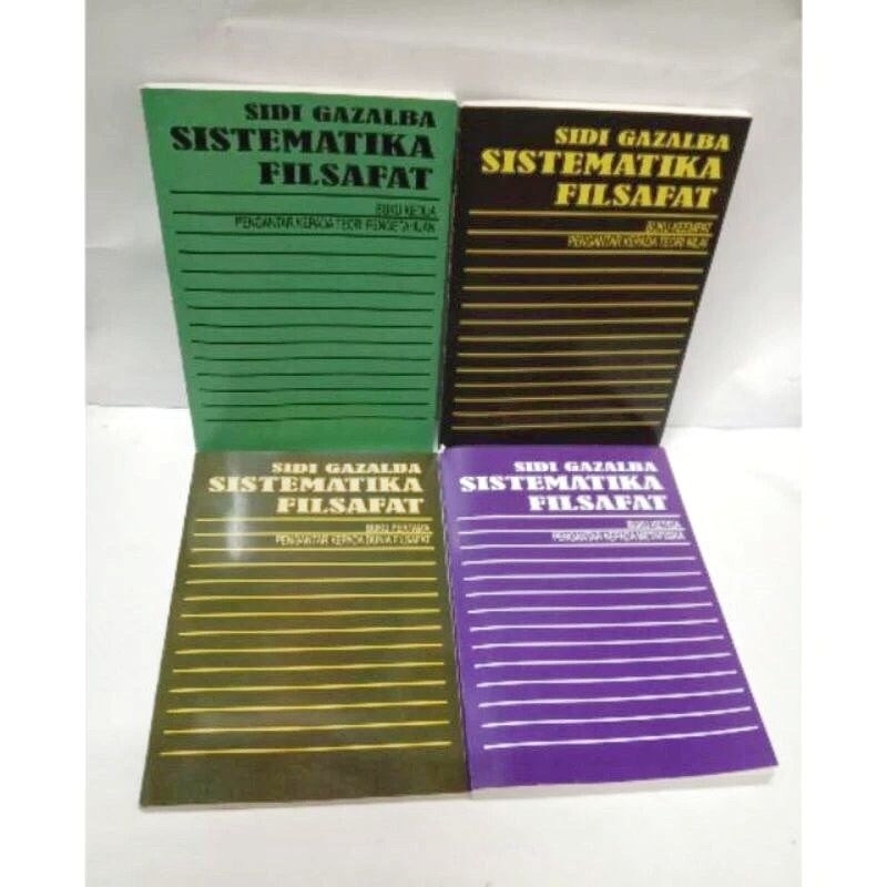Paket 4 Buku Sistematika Filsafat