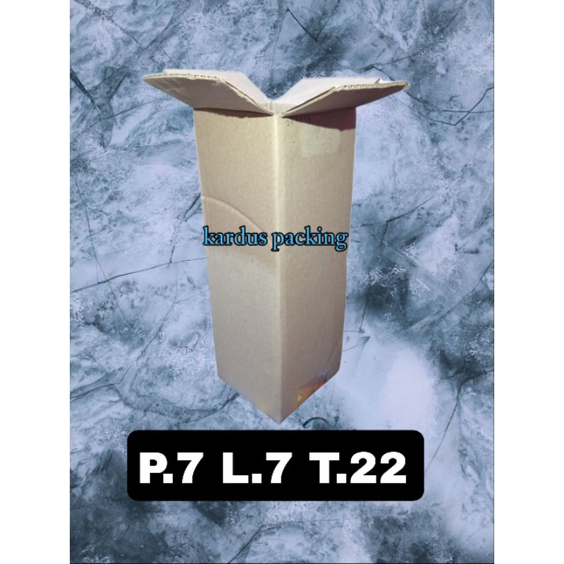

kardus packing UK 7x7x22 kardus besar kardus kecil.