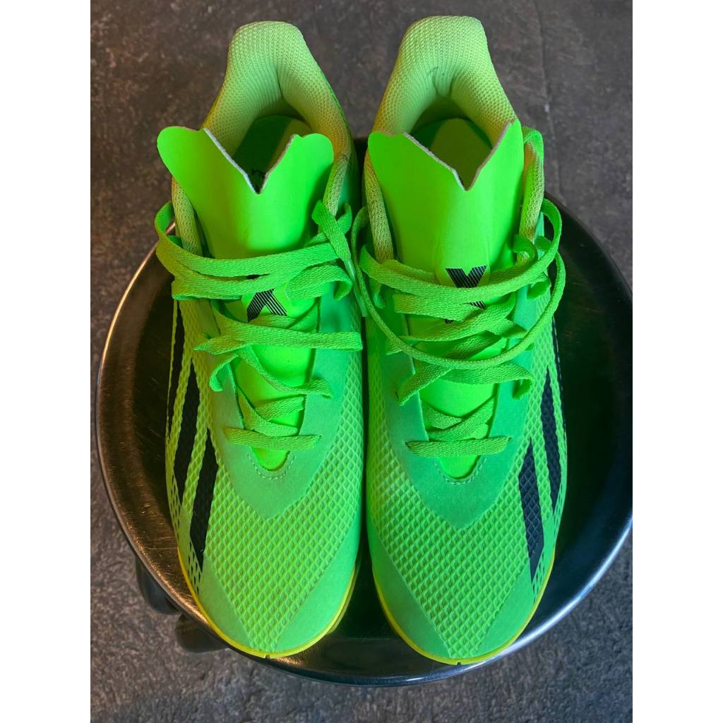 ORIGINAL Sepatu Futsal Bekas Adidas X Speedportal.4 IN Uk 41 1/3 26Cm - Solar Green GW8503