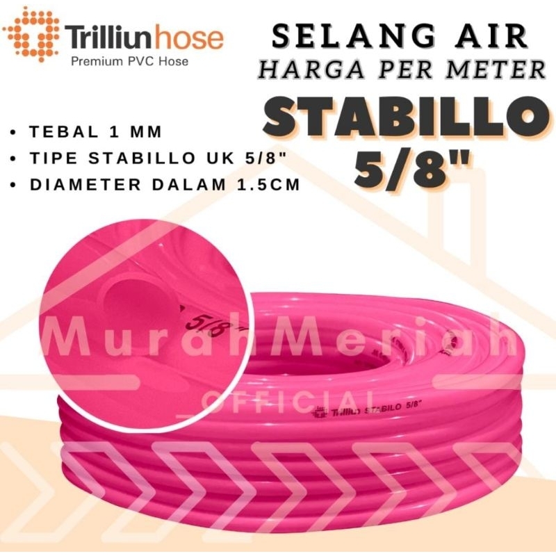 Selang Air Trilliun 5/8 inch 10meter