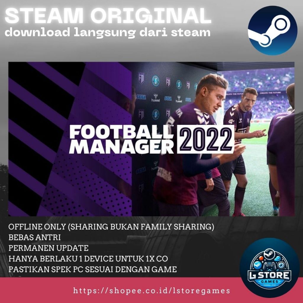 Football Manager 2022 PC Sharing Original Offline