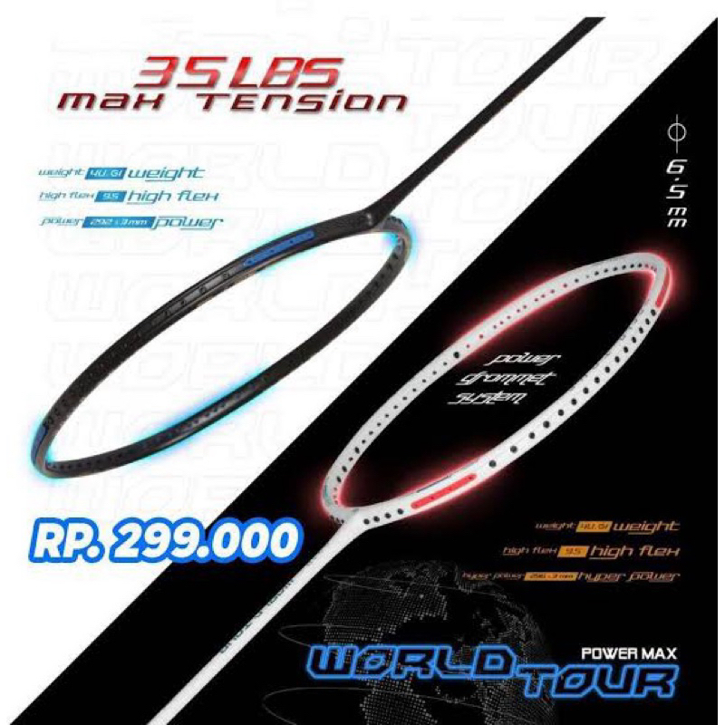 Raket Powermax World Tour Original Bestseller