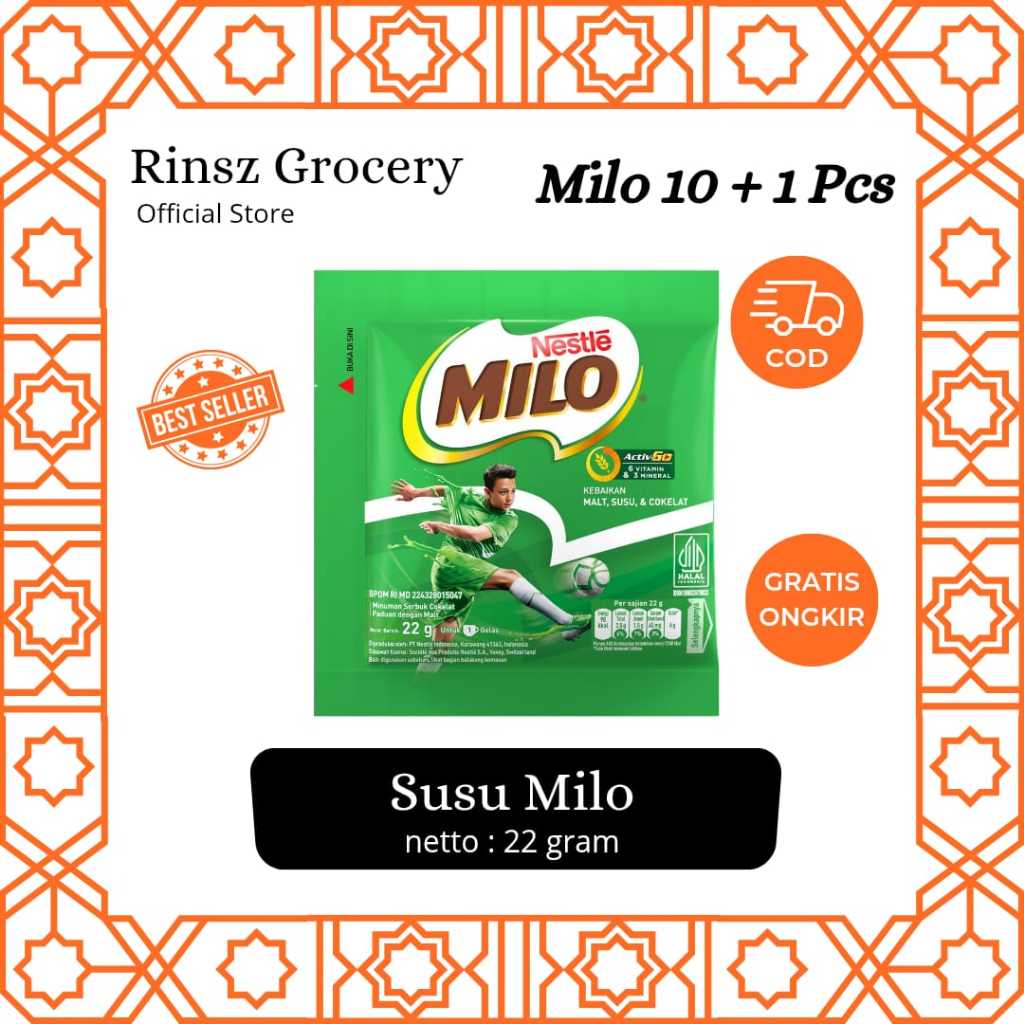 

Milo Active - Go Sachet Serenceng isi 10 Pcs Gratis 1 Susu Coklat Termurah Lagi Promo Bisa Cod