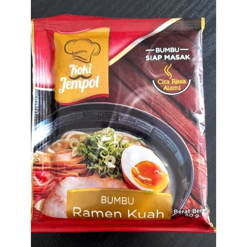

Koki Jempol Bumbu Ramen kuah | Suki | Steamboat | Tom yum 60 gr