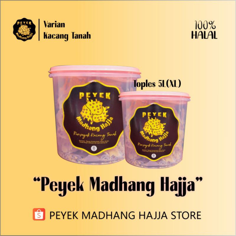 

PEYEK MADHANG HAJJA - Peyek Premium Homemade dengan rasa enak renyah dan murah