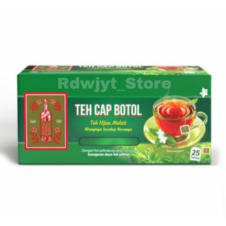 

Teh Celup Cap Botol Hijau 25s | Teh tradisional