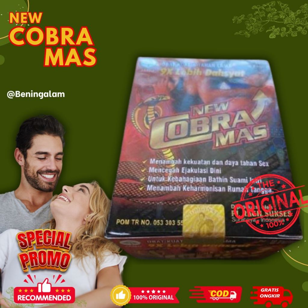 

New Cobra Mas Kapsul 10 Blister