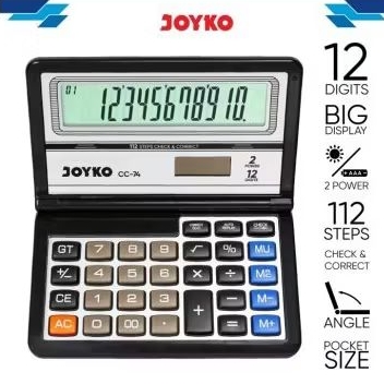

KALKULAROR JOYKO CC-74 /KALKULATOR LIPAT
