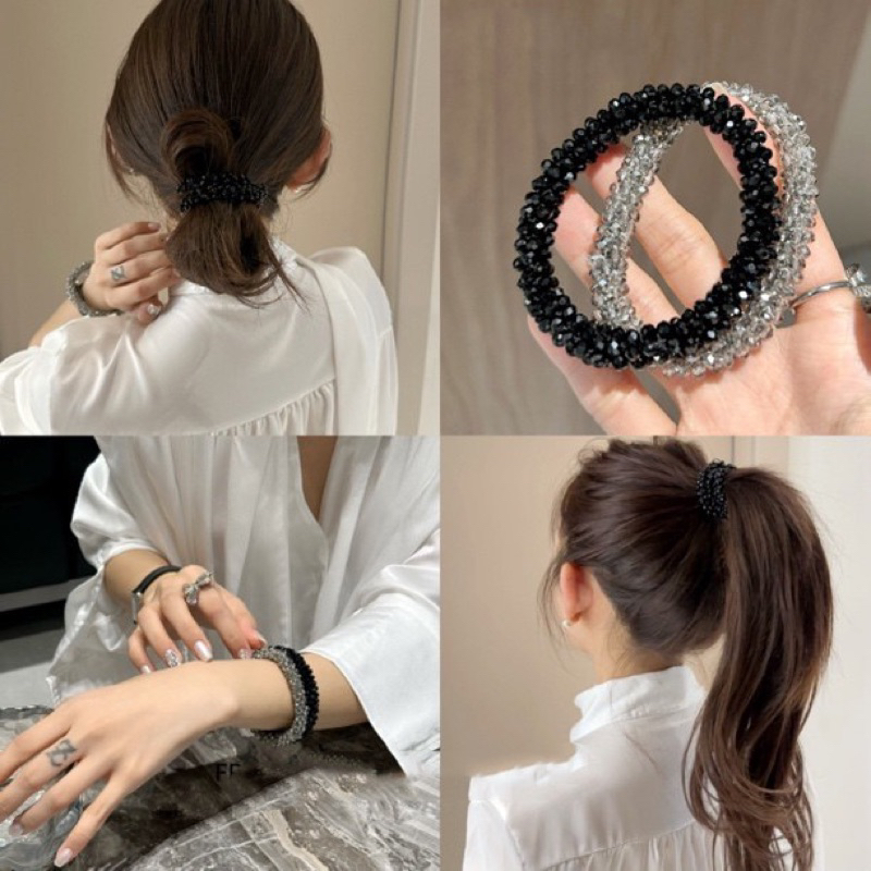 Pitaku&Co. Karet Rambut Blink Aesthetic bisa jadi Gelang Made in Korea G036