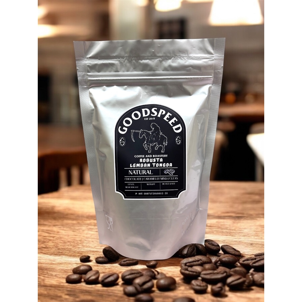 

GOODSPEED COFFEE BIJI KOPI SANGRAI ROBUSTA LEMBAN TONGOA 250 GRAM