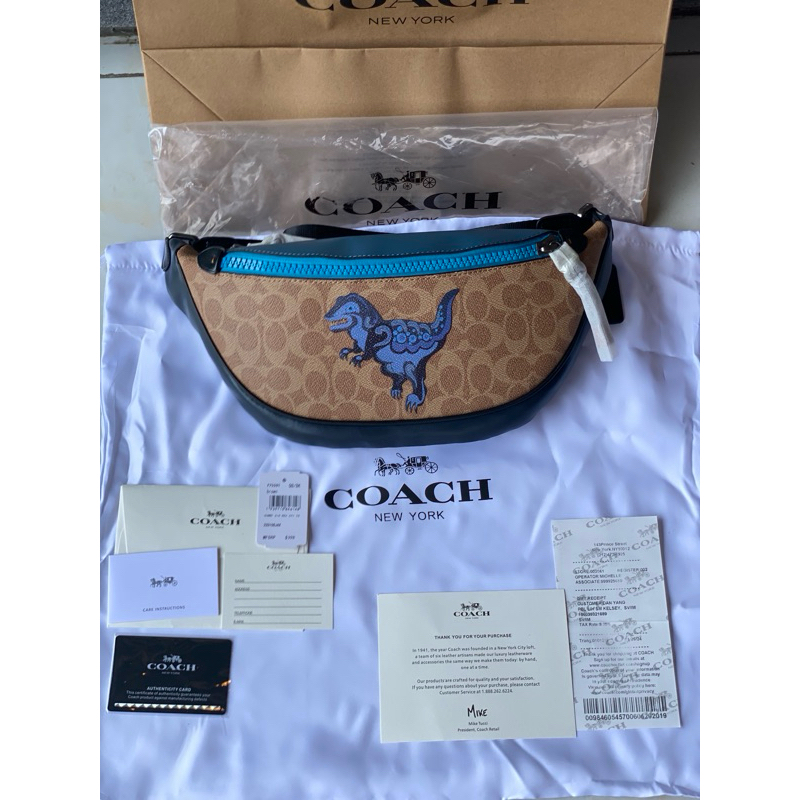 waistbag coach dino