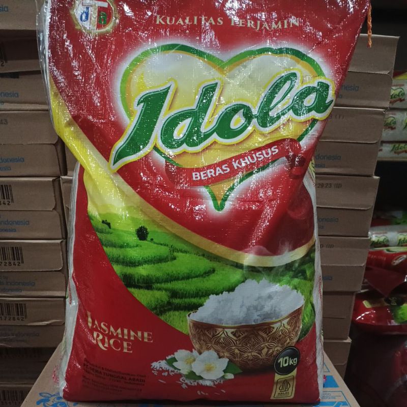 

BERAS IDOLA 10 KG 5 KG / BERAS PUTIH IDOLA MERAH JASMINE RICE 10KG 5KG