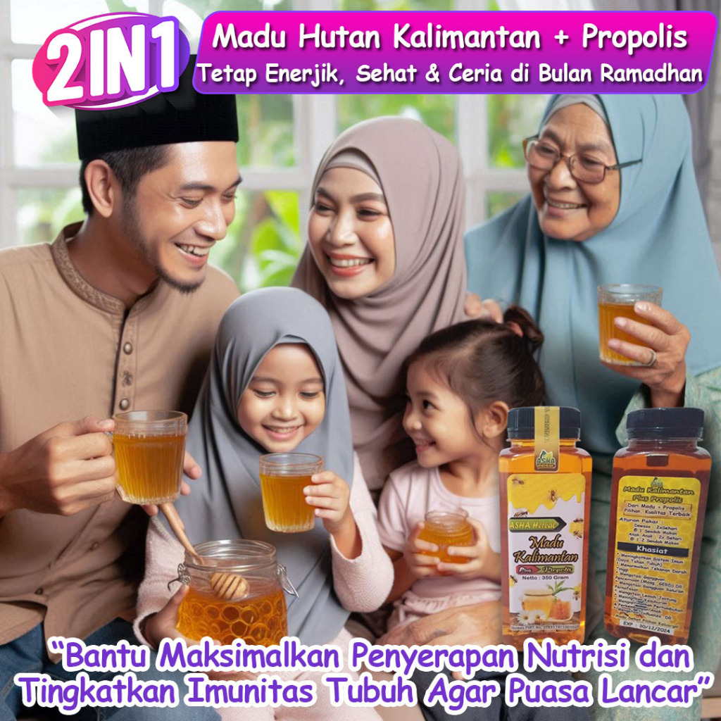 

MADU + PROPOLIS HUTAN KALIMANTAN : RAHASIA PUASA LANCAR TETAP FIT + DAPATKAN BERAT BADAN IDEAL 2X LEBIH CEPAT