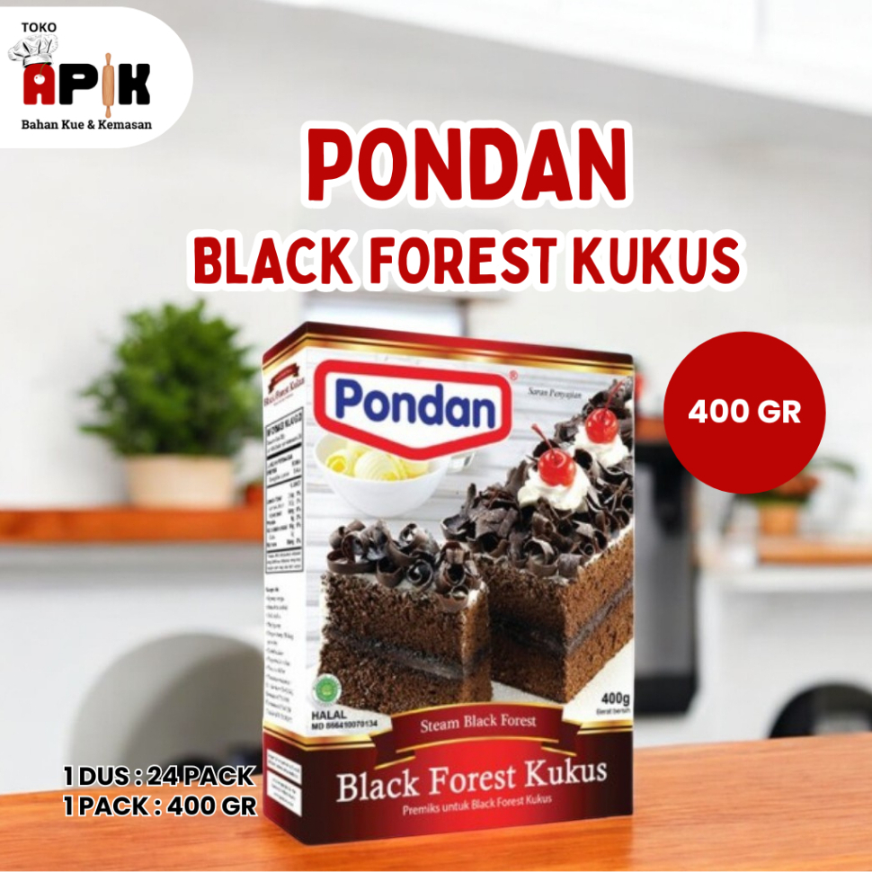 

PONDAN BLACK FOREST 400GR / PONDAN BROWNIES KUKUS 400GR / PONDAN PANCAKE ORIGINAL 250GR / PONDAN PANCAKE KEJU 250GR