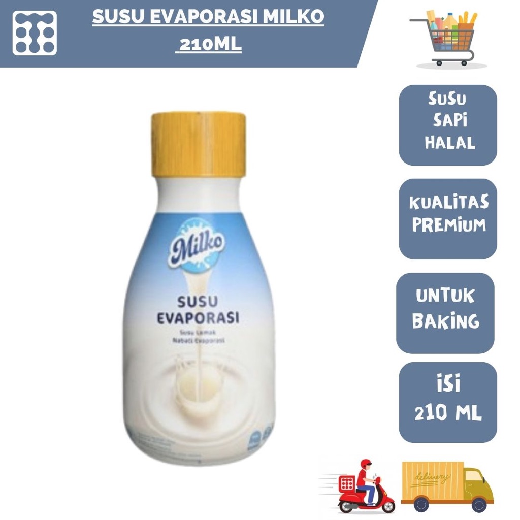 

Milko Susu Evaporasi Isi 210 ML