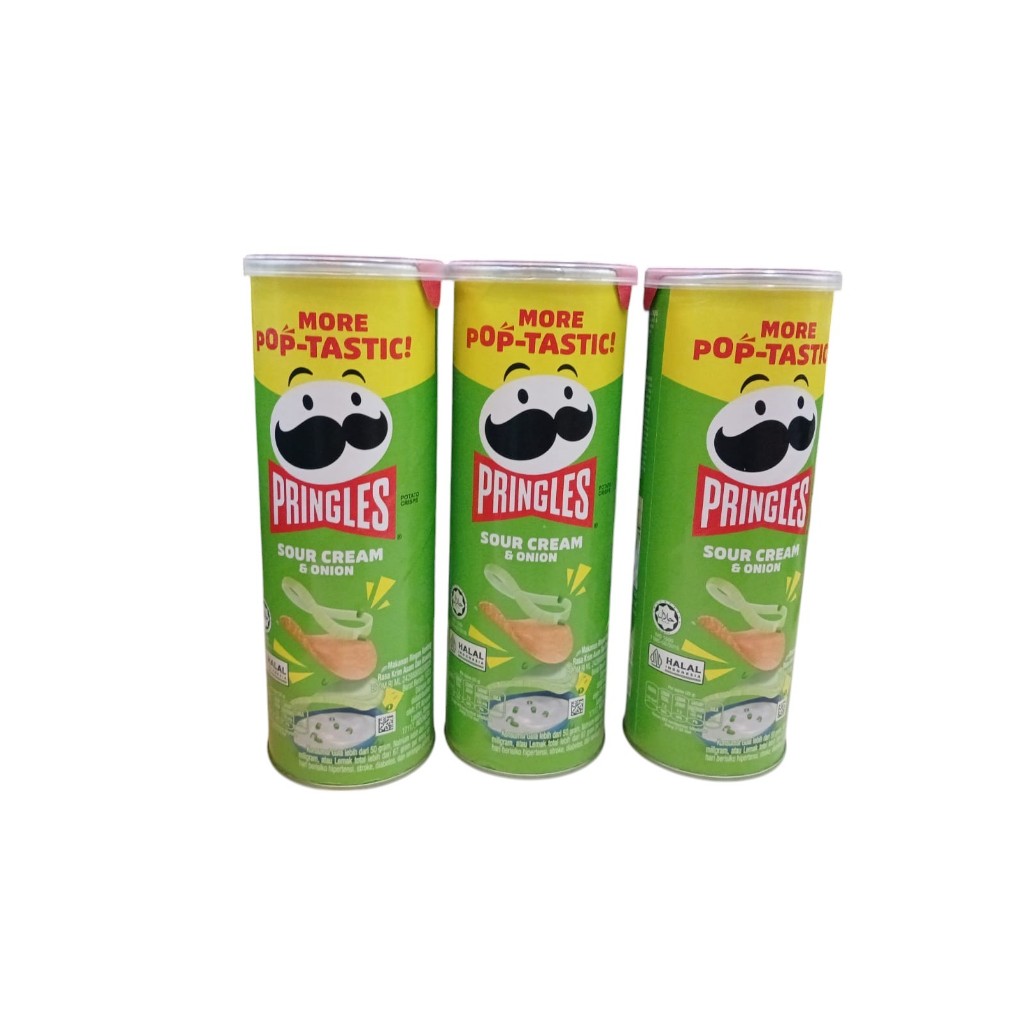 

BUY 2 GET 1 PRINGLES POTATO CRISPS SOUR CREAM & ONION 102G (0024)