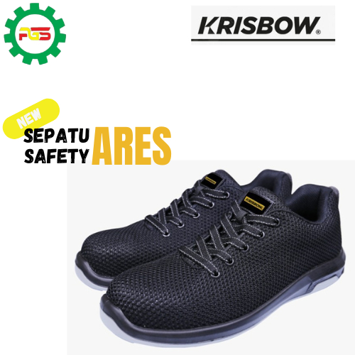 Sepatu Safety Krisbow / KRISBOW ARES / Sepatu safety Berkualitas Untuk Pekerja Proyek