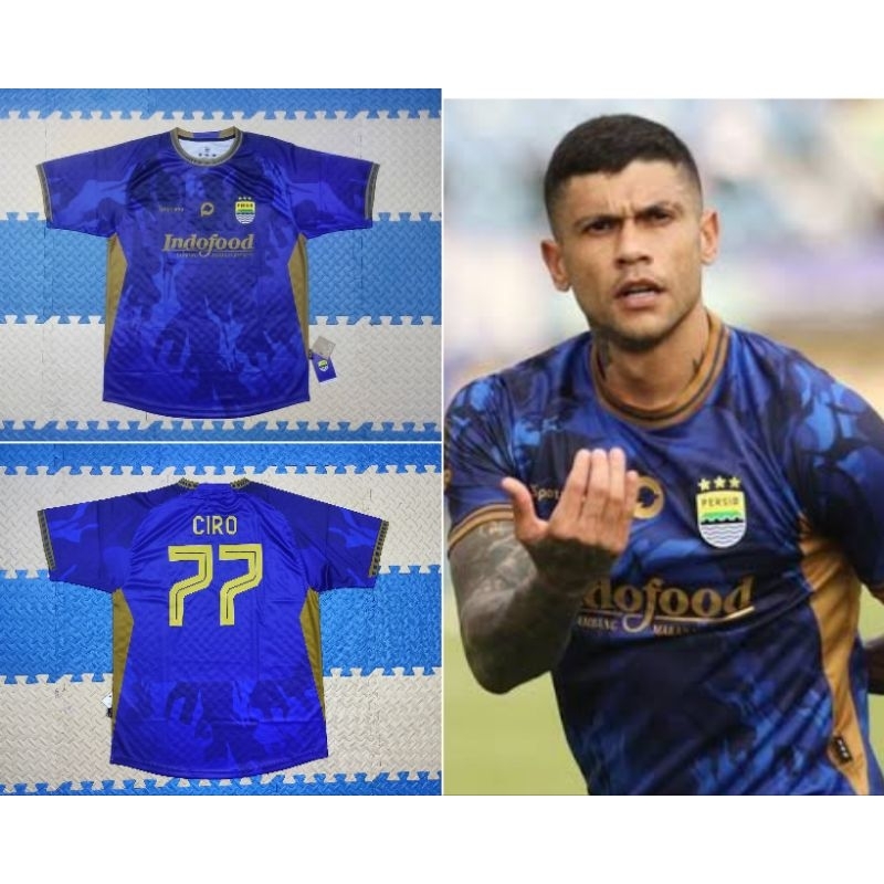 Jersey Persib Bandung Home Pra musim / Pre-season / Piala Presiden 2024 Original Sportama Supporter 