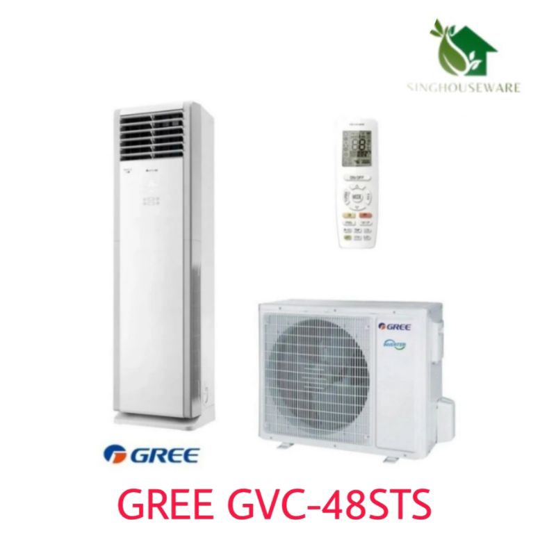 Gree AC Floor Standing 5Pk 3 Phase GVC-48STS