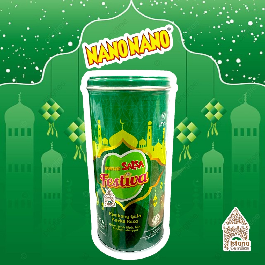 Permen Nano Nano SALSA FESTIVA KALENG Lebaran Idul Fitri