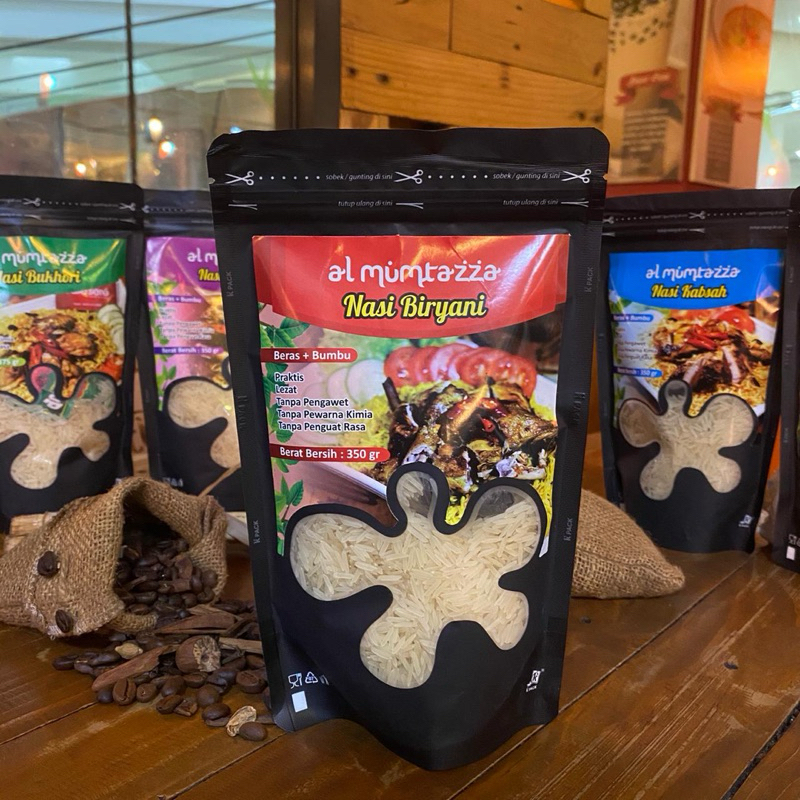 

Nasi Kebuli Beras Basmati Al mumtazza 335grm