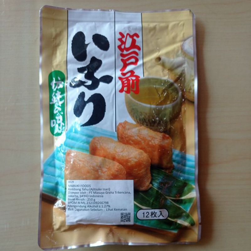 

Maruki foods ajitsuke Inari 250gr