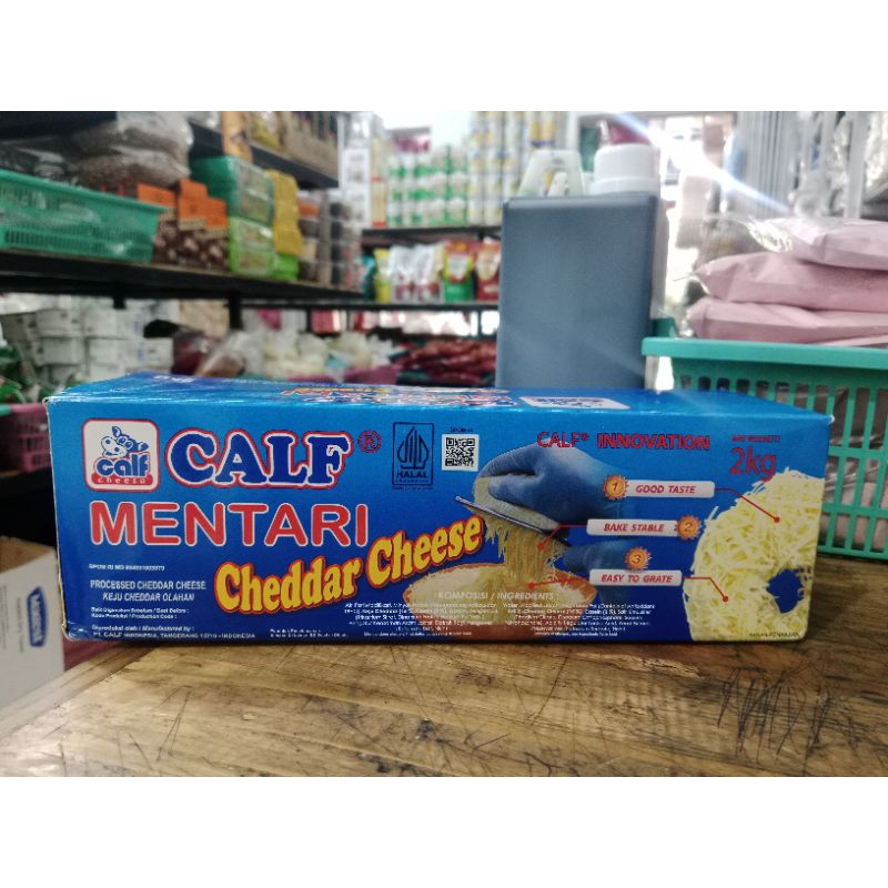 

keju Calf mentari cheddar