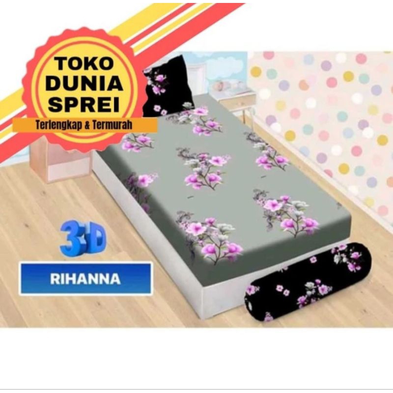 Sprei Bonita 120x200 Motif Rihana