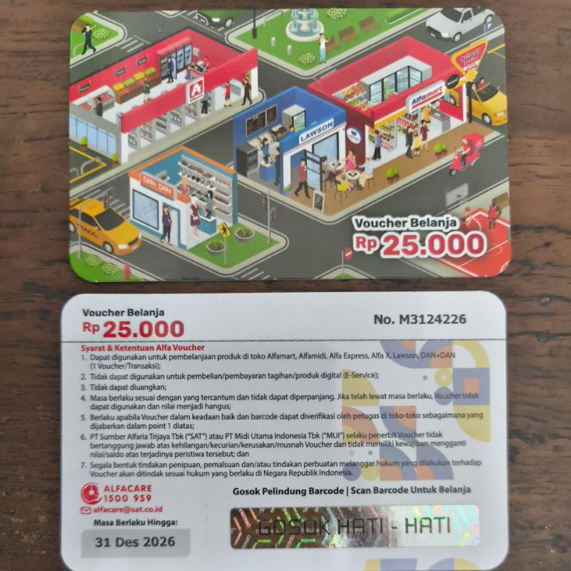 voucher alfamart 25 ribu