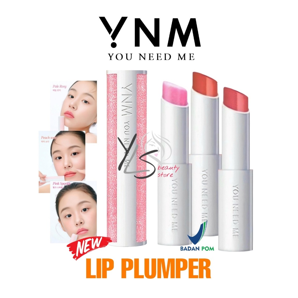 YNM ULTIMATE LIP PLUMPER - TERDAFTAR BPOM - YOU NEED ME LIPSTIK LIP STICK BALM KOREA ORIGINAL