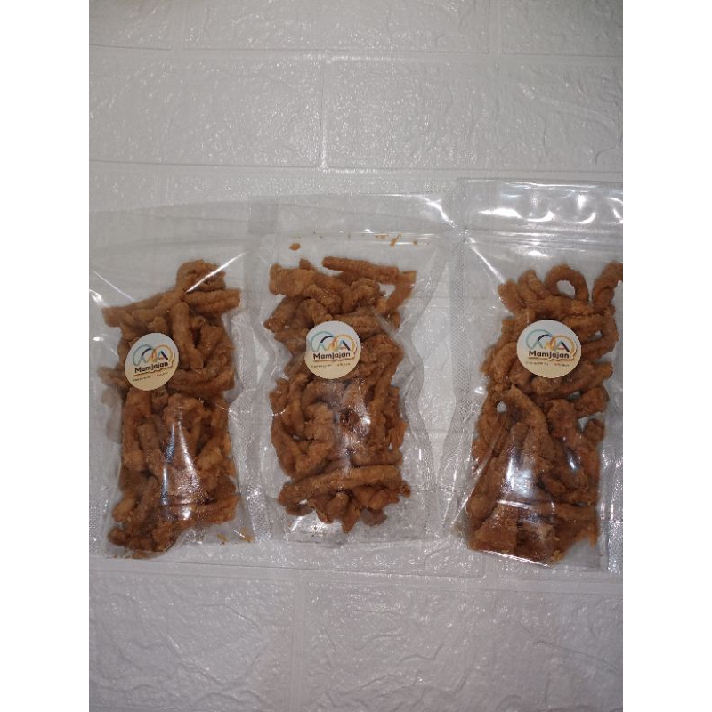 

KRIPIK USUS CRISPY BY MAMJAJAN KEMASAN 100GR