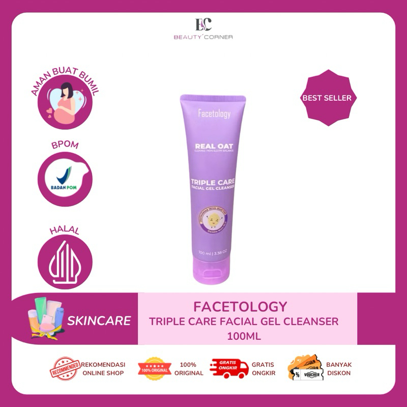 FACETOLOGY Facial Gel Cleanser 100ml