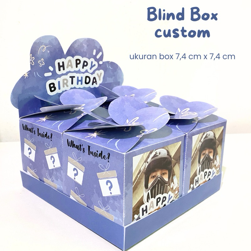 

BLIND BOX CUSTOM KOTAK HADIAH ULANG TAHUN SURPRISE BOX KADO SPESIAL ULTAH BLIND BOX HAPPY BIRTHDAY