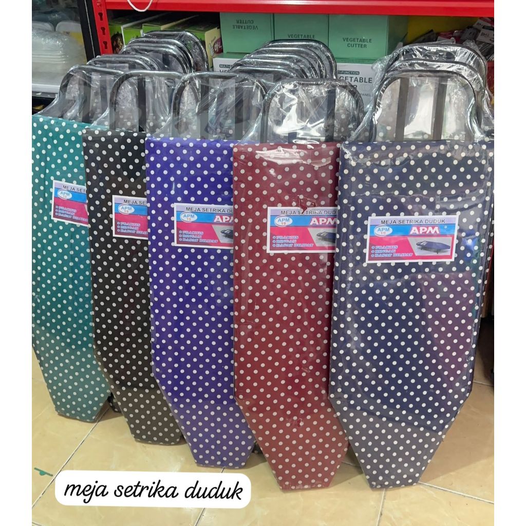 MEJA SETRIKA / ALAS SETRIKAAN DUDUK DAN BERDIRI / MEJA SETRIKA DUDUK / MEJA SETRIKA BERDIRI / MEJA S