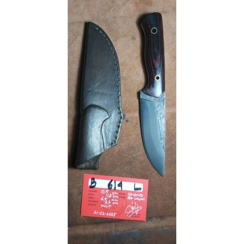 bushcraft dan survival hunting kemans knive