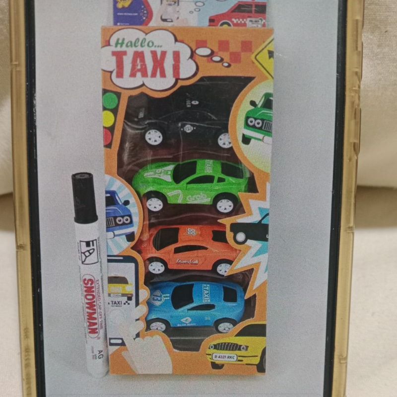 oromo mainan mobil taxi