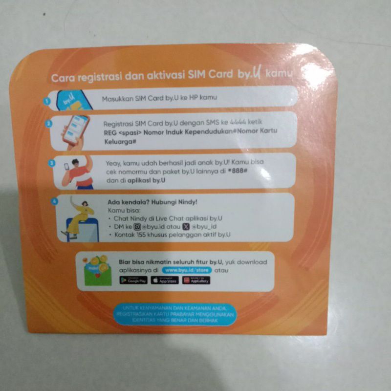 kartu byu perdana murah