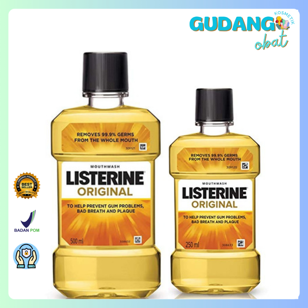 Listerine Original 250 ml, Listerine Original 500 ml