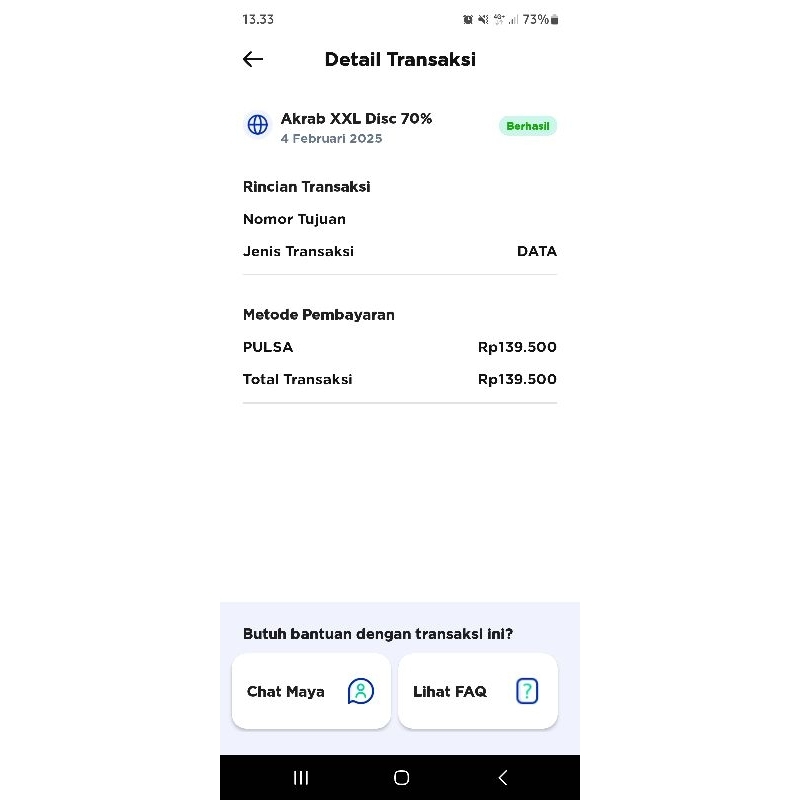 paket akrab xxl diskon 70% dr xl