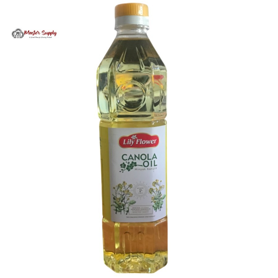 

CANOLA OIL LILY FLOWER 1 L / MINYAK CANOLA