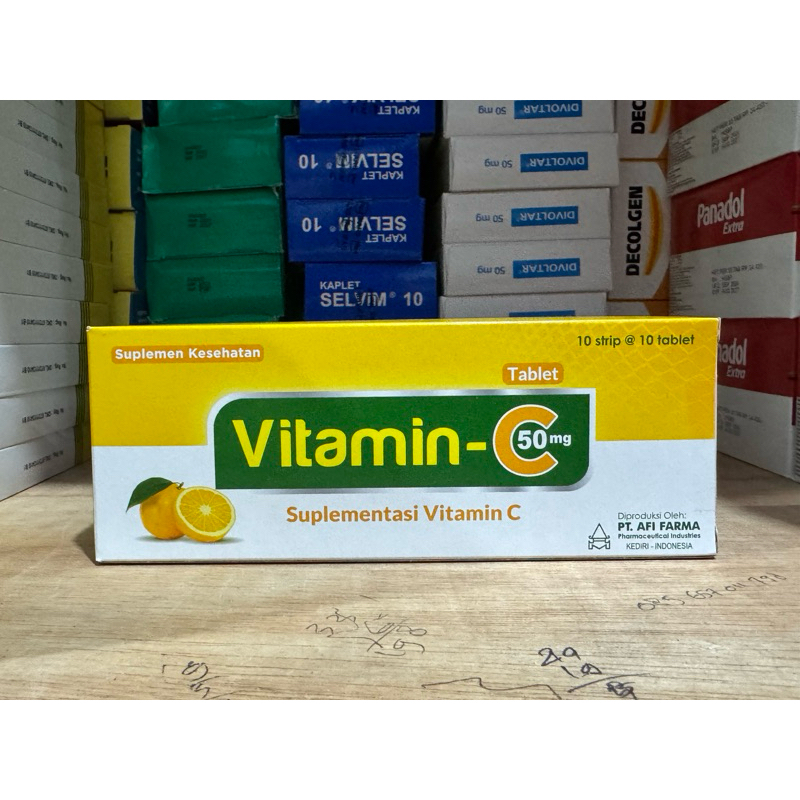 VITAMIN C 50 MG