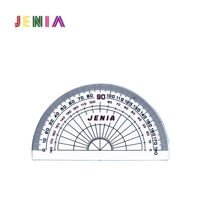 

(12 Pcs) Penggaris Busur No.4 Jenia