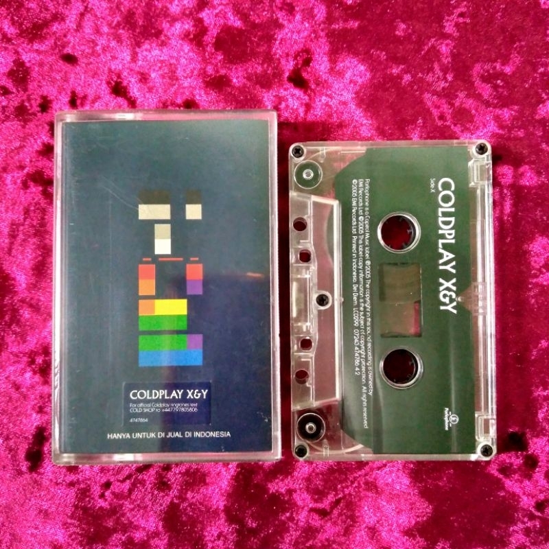 Kaset Coldplay - X&Y