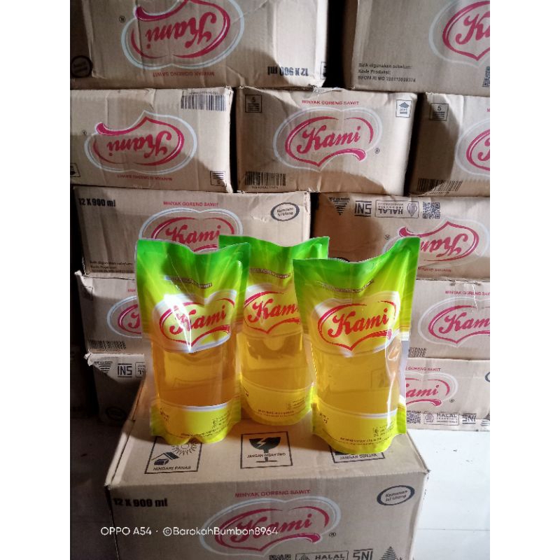 

MINYAK KAMI 1DUS ISI 12 POUCH KEMASAN 900ML
