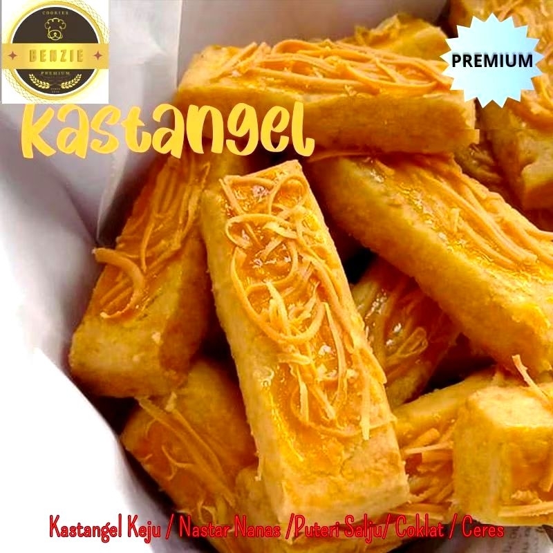 

Kue Lebaran Nastar Kastengel Keju Premium ukuran toples 500gram