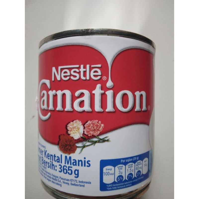 

Nestle Carnation Krimer Kental Manis Kemasan 365 Gram