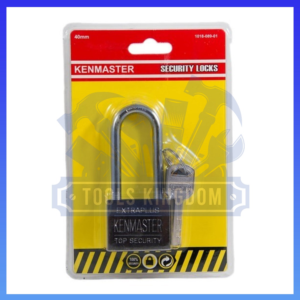 Gembok Nekel KENMASTER 40mm Panjang - KENMASTER Gembok Stainless - Gembok Anti Maling - Gembok Pagar