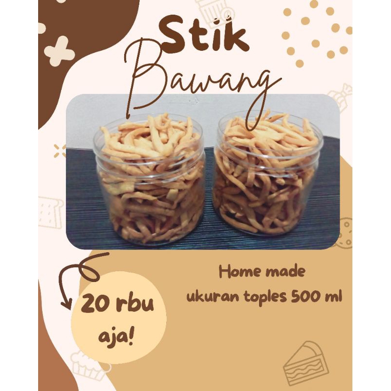 

Stik Bawang Renyah dan Krispi!