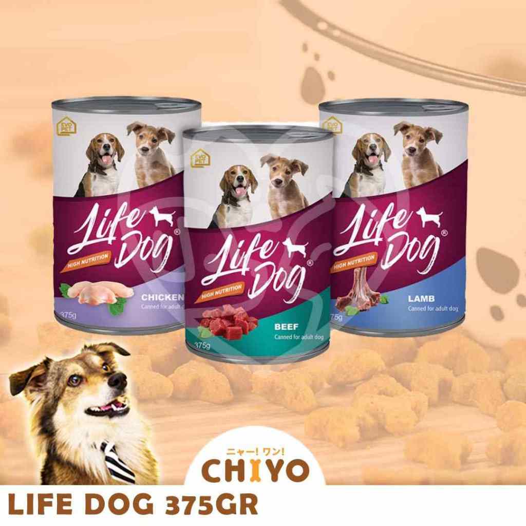 MAKANAN ANJING LIFE DOG KALENG [ DOG FOOD ]